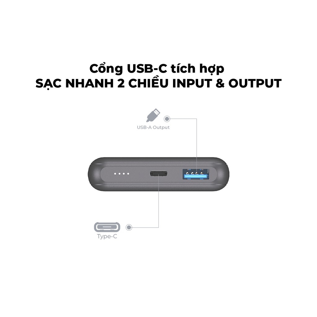 Sạc dự phòng Energizer 10,000mAh /37V - QE10007PQ