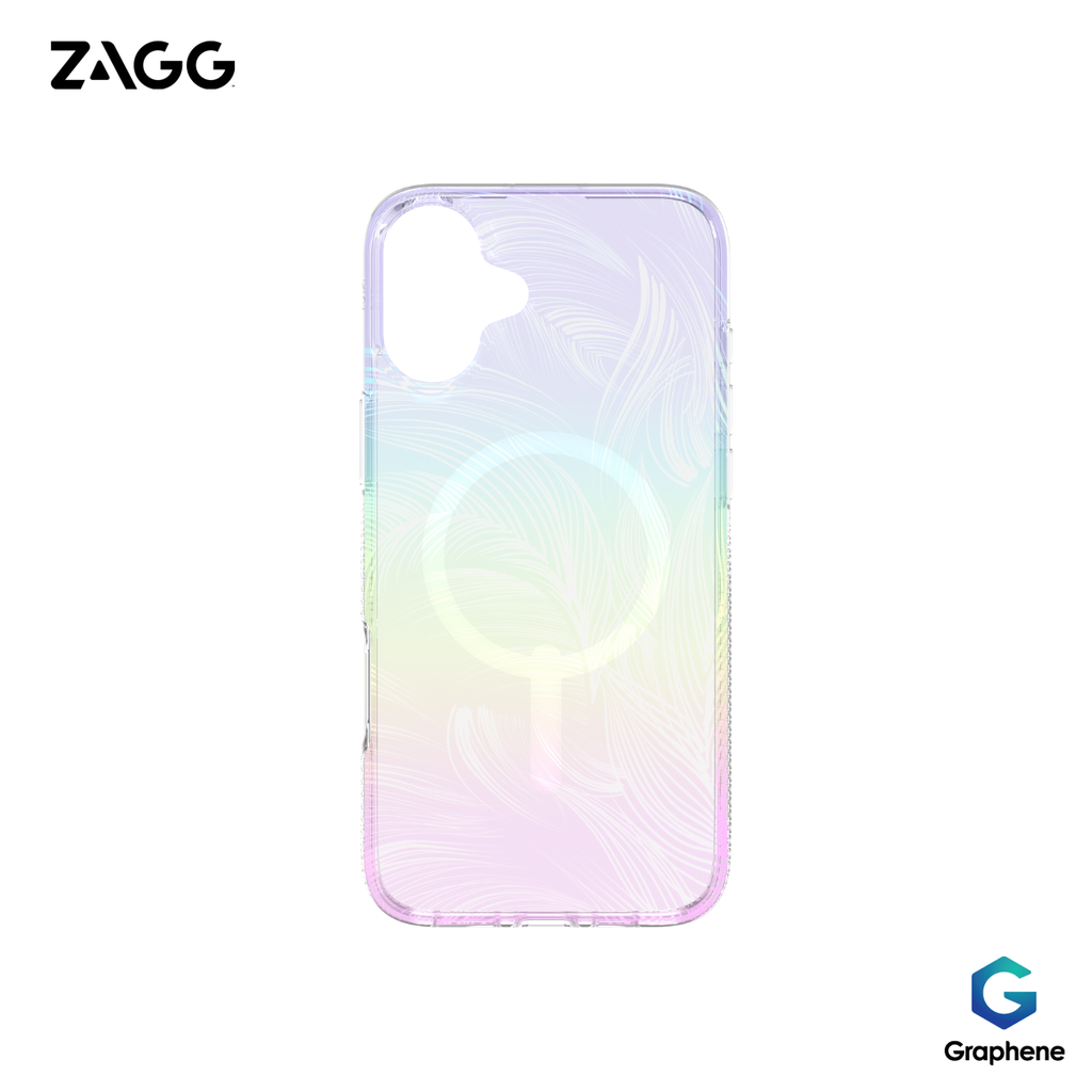 Ốp lưng chống sốc iPhone 16 - ZAGG Milan Snap - Fashion Feather