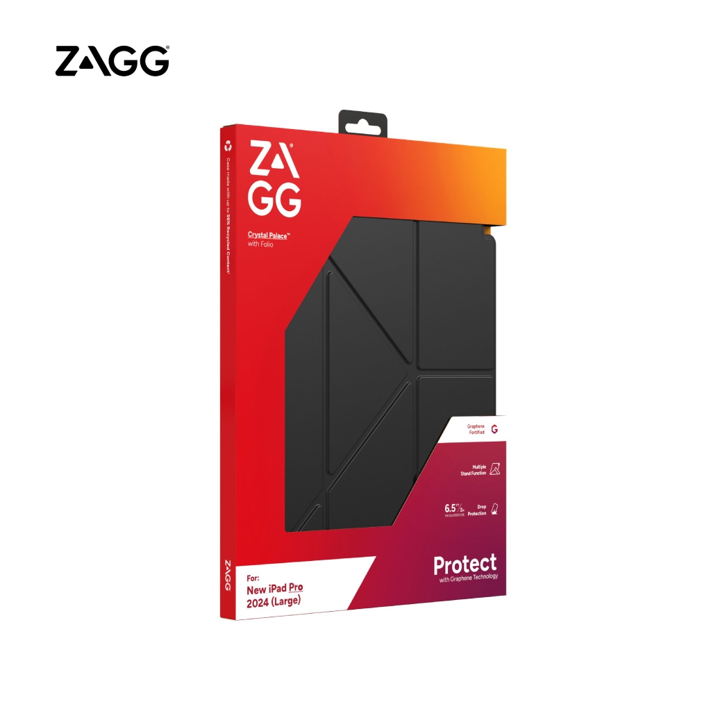 Ốp lưng iPad (2024) - ZAGG Crystal Palace Folio