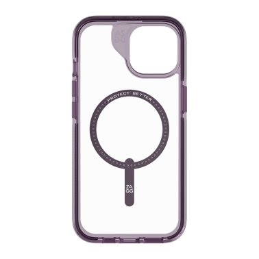 Ốp lưng iPhone 15 series - ZAGG Santa Cruz Snap - Purple