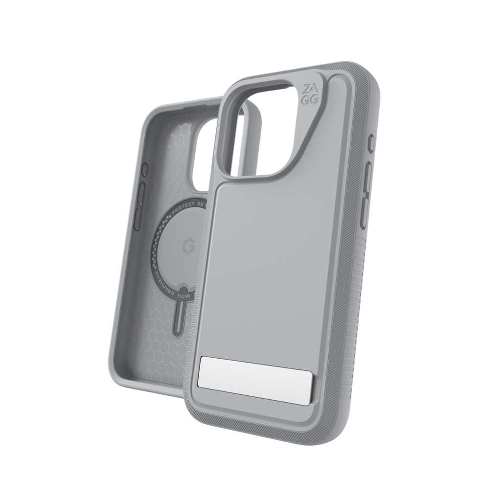 Ốp lưng iPhone 15 series - ZAGG Everest Snap KS - Gray
