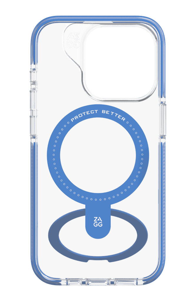 Ốp lưng iPhone 15 series - ZAGG Santa Cruz Snap RKS - Blue