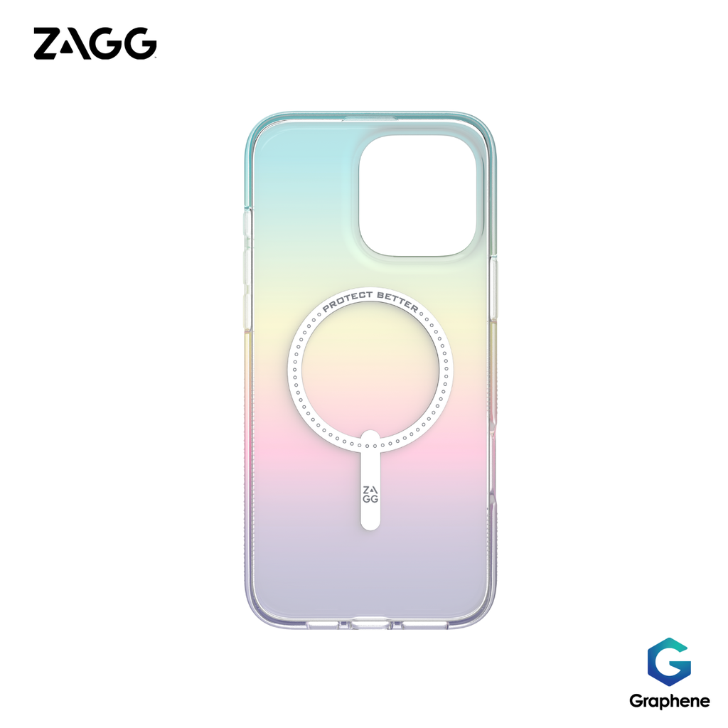 Ốp lưng chống sốc iPhone 16 - ZAGG Milan Snap - Iridescent