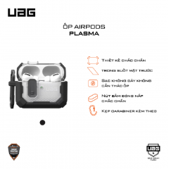 Ốp Airpods Pro 3 - UAG Plasma - Black - 104132114040