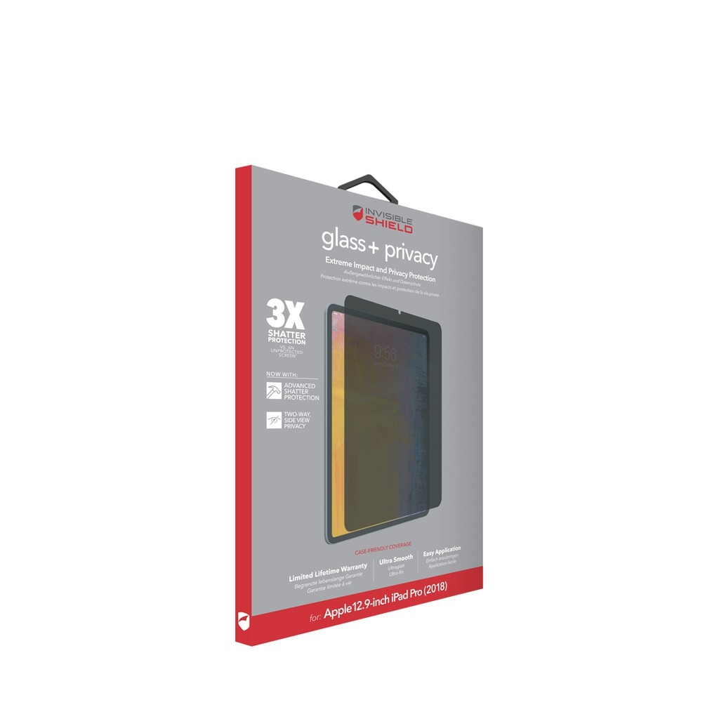Miếng dán màn hình invisible Shield Glass + Privacy iPad 12.9