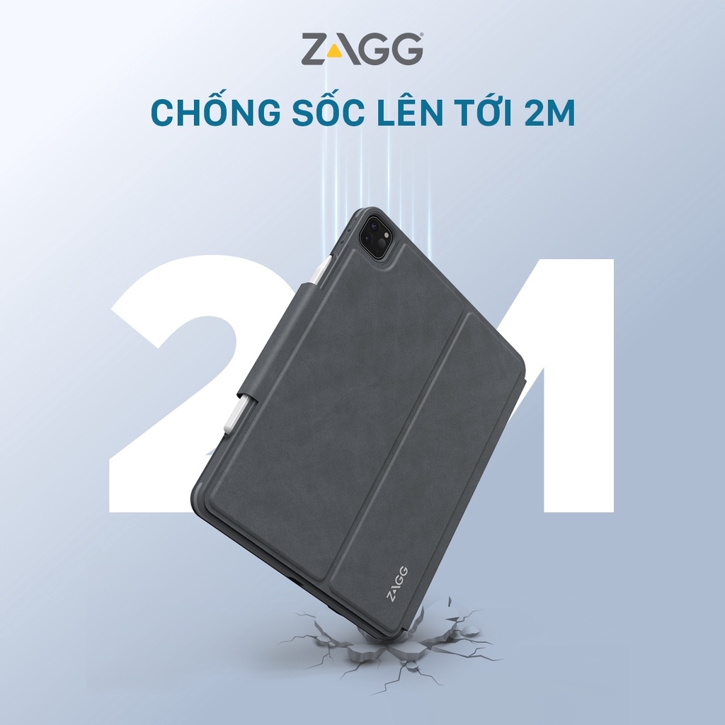 Ốp lưng kèm bàn phím iPad Pro 11 inch - ZAGG Pro Keys