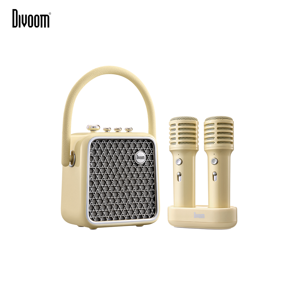 Loa Bluetooth Divoom SongBird-SE 2Mic Karaoke Mini