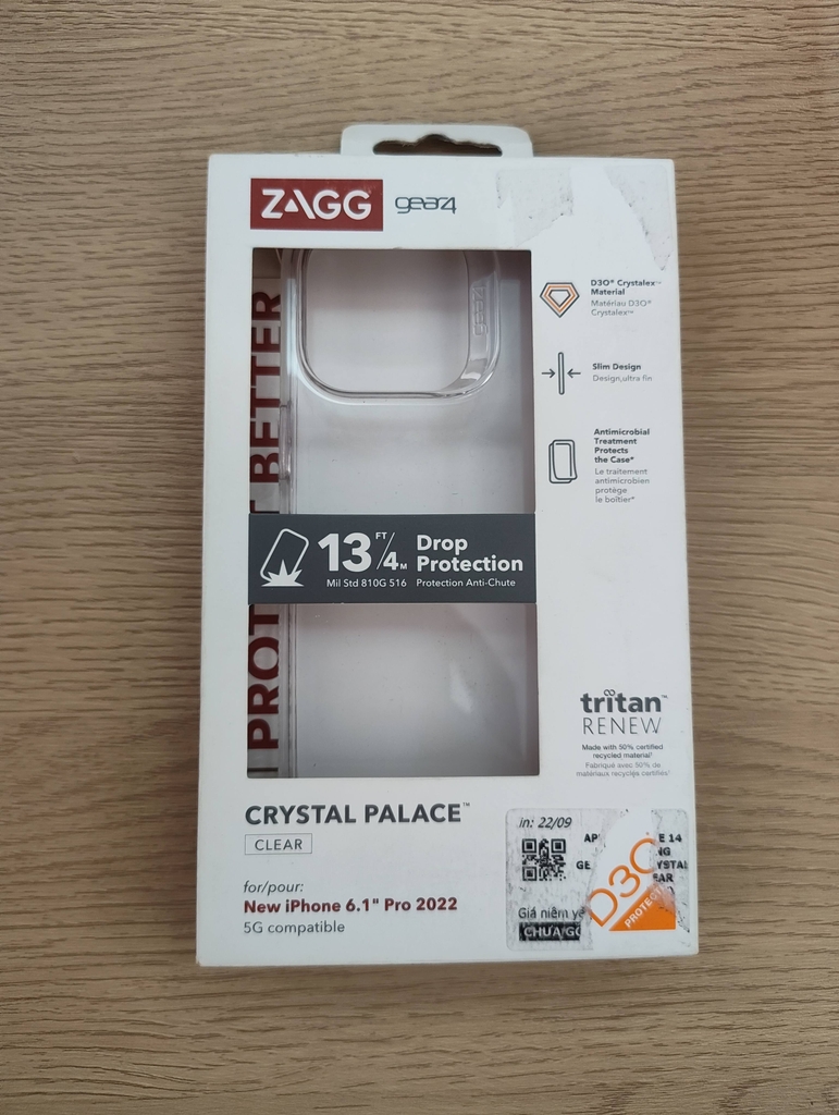 [Likenew] Ốp lưng Gear4/ZAGG iPhone 14/14 Pro