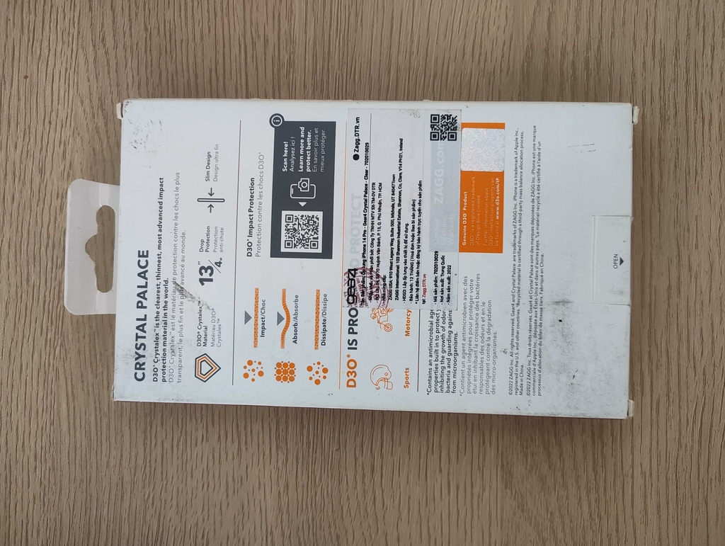 [Likenew] Ốp lưng Gear4/ZAGG iPhone 14/14 Pro