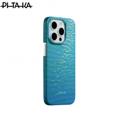 Ốp lưng iPhone 16 Pro Max - PITAKA Edge (with PitaTap) - Golden Glint