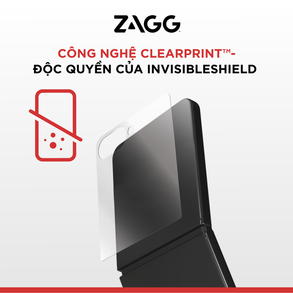 Kính dán màn hình Samsung Z Fold7 / Z Flip 7-  InvisibleShield Glass Elite (mặt trước) - 200119732