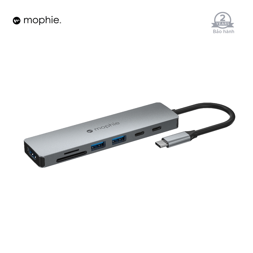 Hub chuyển đổi USB-C mophie 7in1 - 409910268