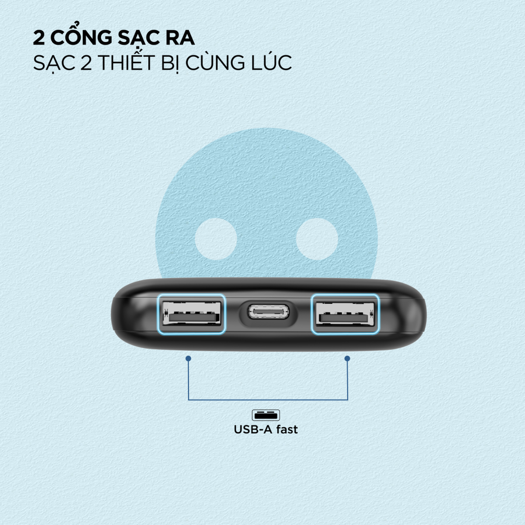 Sạc dự phòng Energizer 10,000mAh /3.7V Li-Polymer - UE10074BK