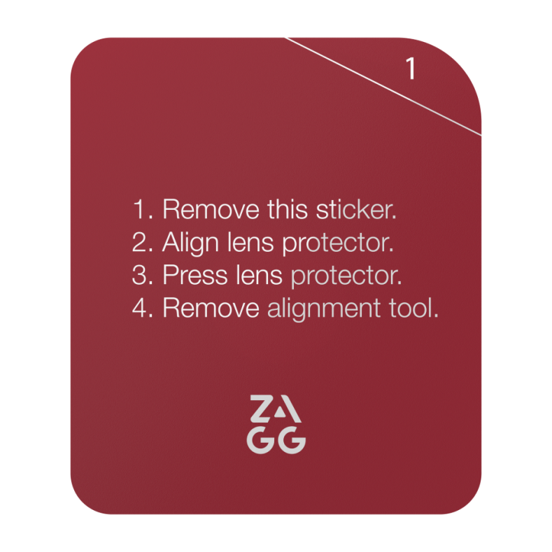 Kính gắn ngoài Camera iPhone 17 Air - ZAGG Premium