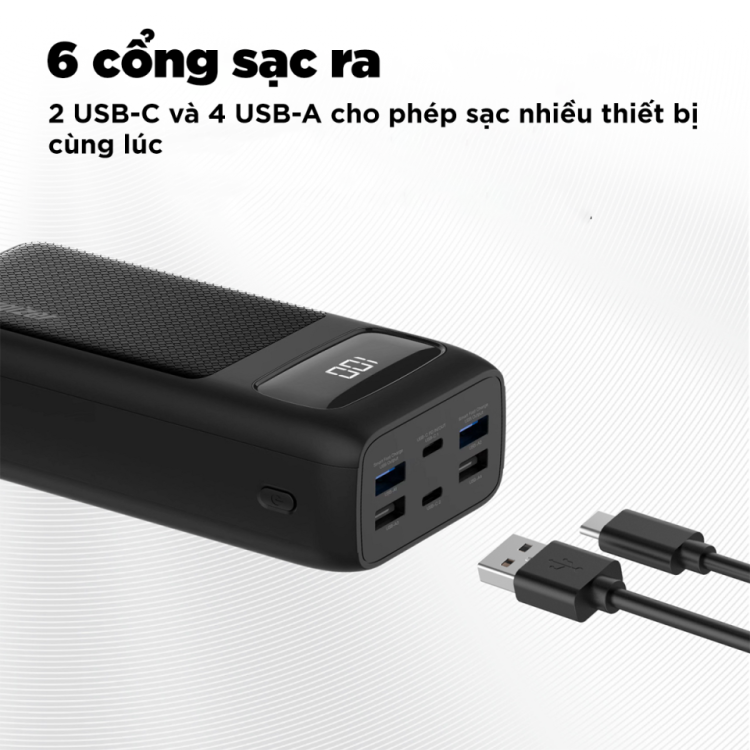 Sạc dự phòng Energizer 30,000mAh /3.7V Li-Polymer - UE30063PQBK