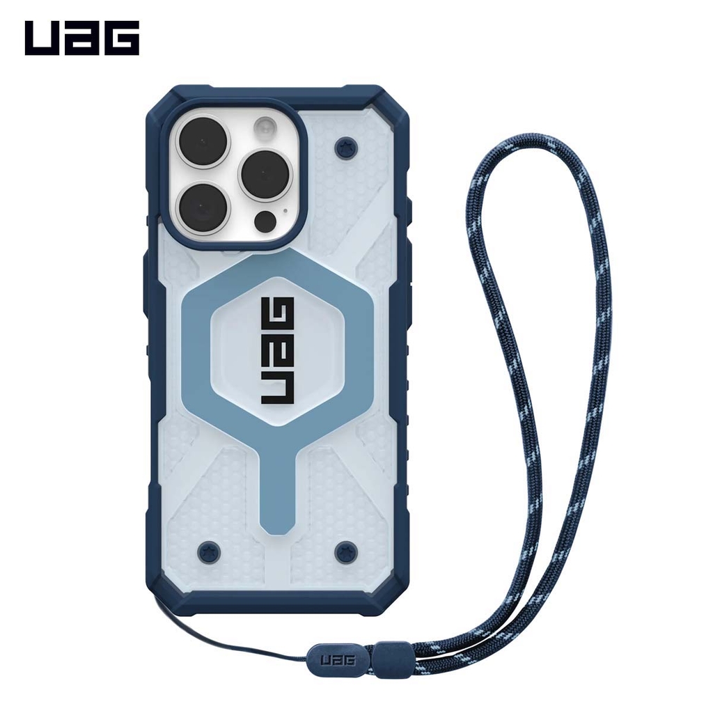 Ốp lưng iPhone 16 Pro/ 16 Pro Max (kèm dây đeo) - UAG Pathfinder Clear Magsafe