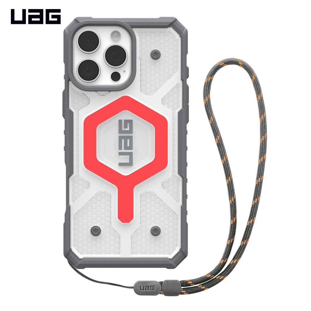 Ốp lưng iPhone 16 Pro/ 16 Pro Max (kèm dây đeo) - UAG Pathfinder Clear Magsafe