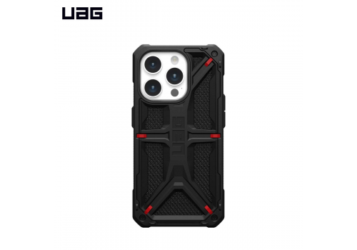 Ốp lưng iPhone 15 Pro - UAG Monarch - Kevlar Black - 114278113940