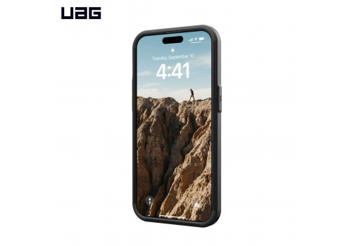 Ốp lưng iPhone 15 Pro Max - UAG Civilian Magsafe - Black - 114295114040