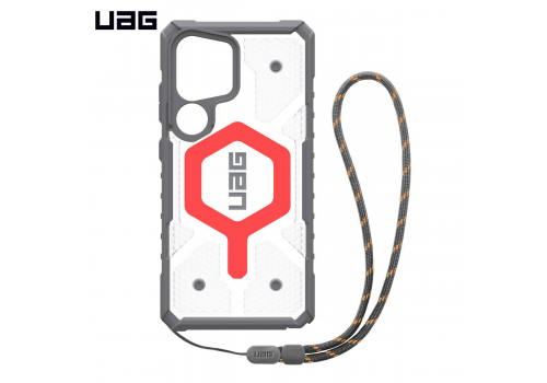 Ốp lưng Samsung S25 Ultra (kèm dây đeo) - UAG Pathfinder Clear Magnet