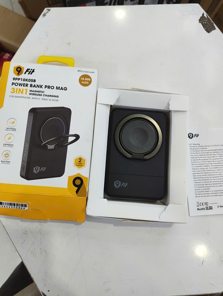 Sạc dự phòng 9FIT Pro Mag 10,000mAh /3.85V Li-Polymer - 9PP10K05B