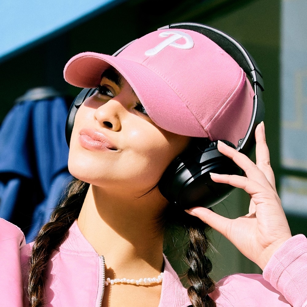 Nón MLB New Fit Structure Ball Cap Philadelphia Phillies Pink