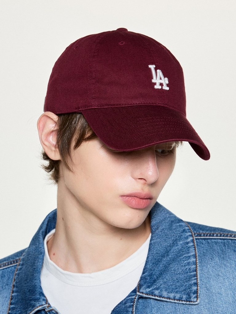 Nón MLB Rookie Unstructured Ball Cap LA Dodgers Wine