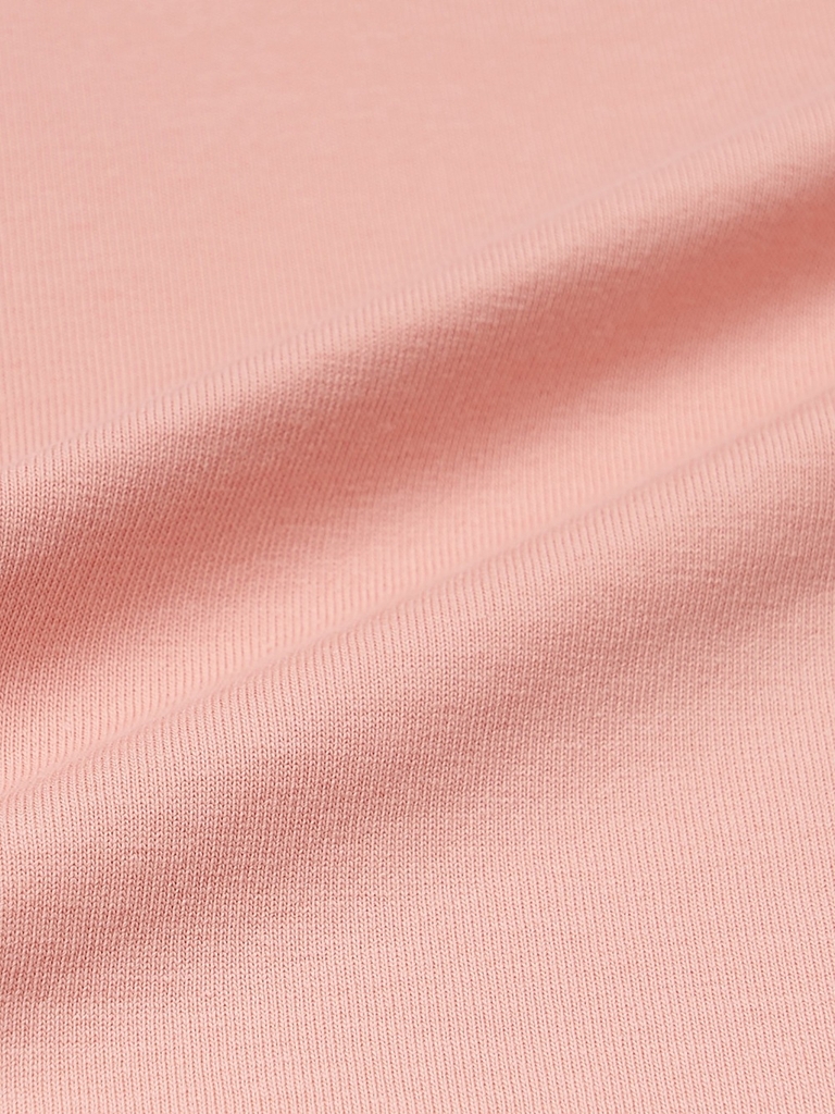 Áo Croptop MLB Women's Basic Crop Short Sleeve T-Shirt Cleveland Guardians Peach