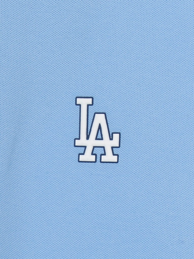 Áo Croptop MLB Women's Basic Crop Collar T-Shirt LA Dodgers Blue