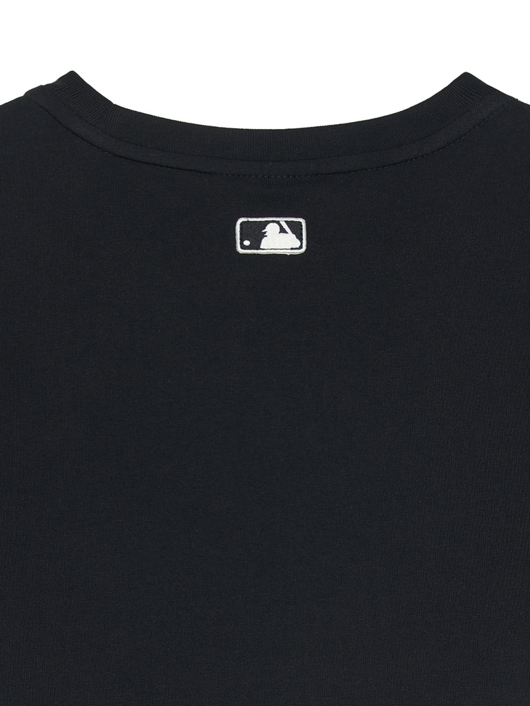 Áo Croptop MLB Women's Basic Crop Short Sleeve T-Shirt New York Yankees Black