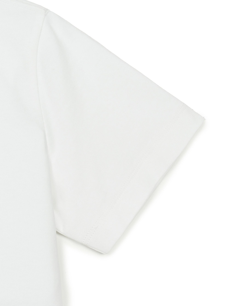 Áo Croptop MLB Women's Basic Crop Short Sleeve T-Shirt New York Yankees White