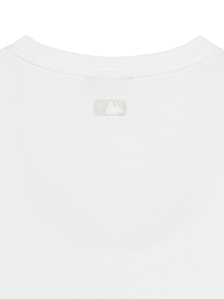 Áo Croptop MLB Women's Basic Crop Short Sleeve T-Shirt New York Yankees White