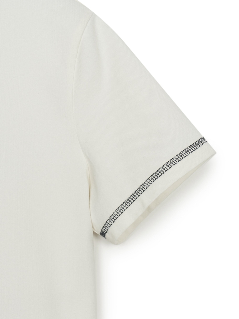 Áo Croptop MLB Women's Basic Coopers Logo Slim Crop Functional Short Sleeve T-Shirt New York Yankees Ivory