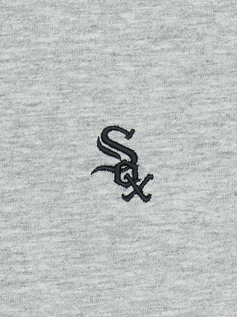 Áo Croptop MLB Women's Basic Crop Short Sleeve T-Shirt Chicago White Sox Grey