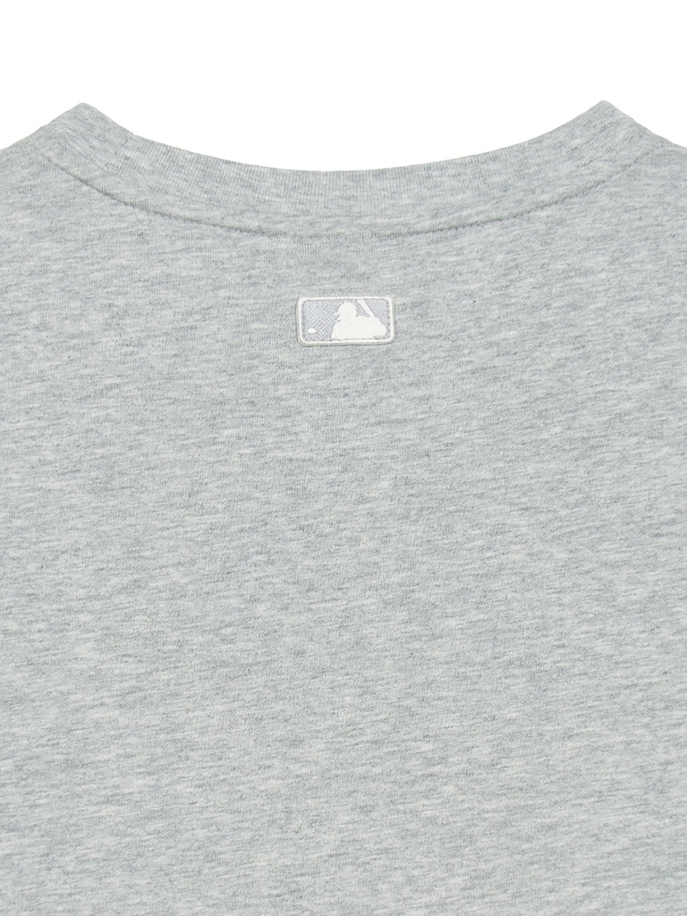 Áo Croptop MLB Women's Basic Crop Short Sleeve T-Shirt Chicago White Sox Grey