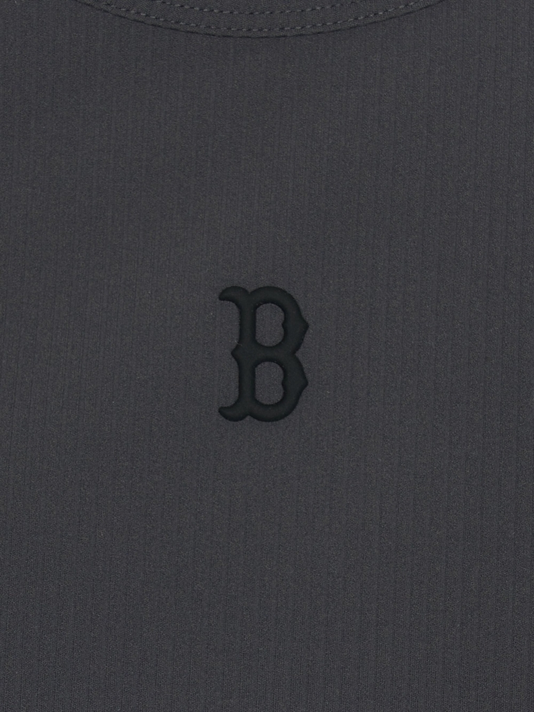 Áo Croptop MLB Women's Basic Small Logo Golji Crop Top Boston Red Sox Grey