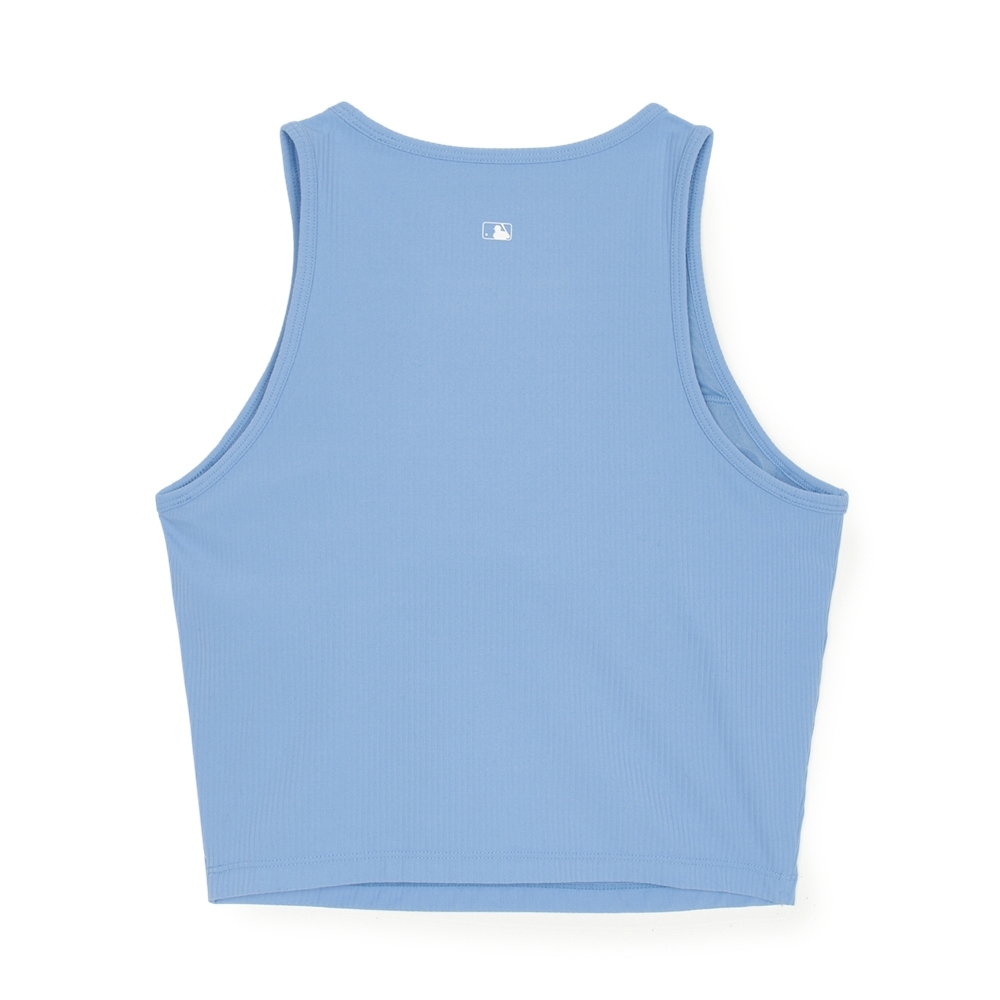 Áo Croptop MLB Women's Basic Small Logo Golf Crop Top LA Dodgers Blue