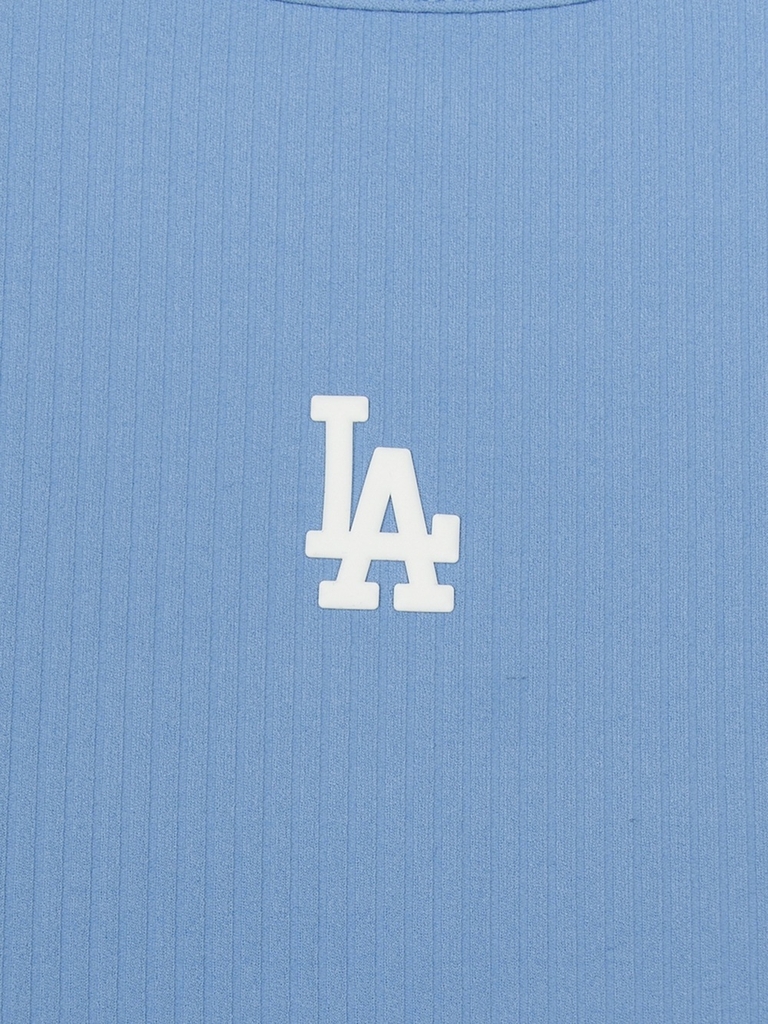 Áo Croptop MLB Women's Basic Small Logo Golf Crop Top LA Dodgers Blue