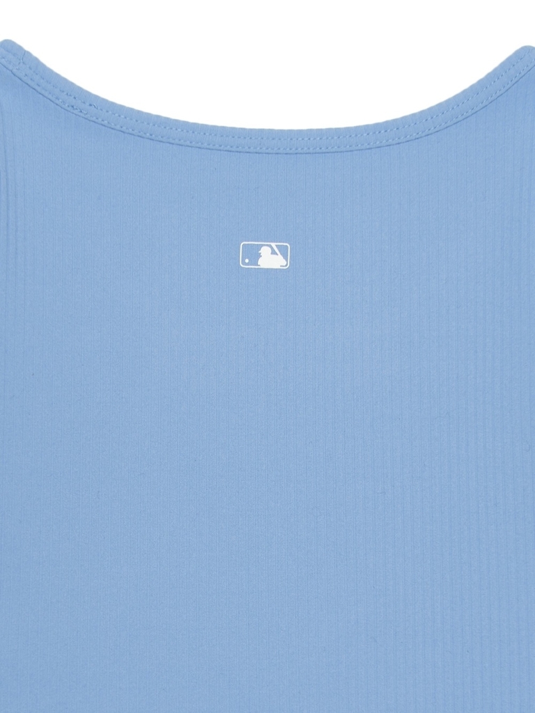 Áo Croptop MLB Women's Basic Small Logo Golf Crop Top LA Dodgers Blue