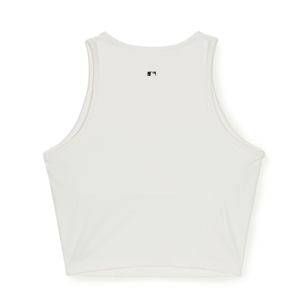 Áo Croptop MLB Women's Basic Small Logo Golf Crop Top New York Yankees Ivory