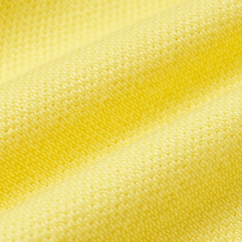 Áo Croptop MLB Korea Women's Sportive Varsity Half Zip Up New York Yankees Yellow