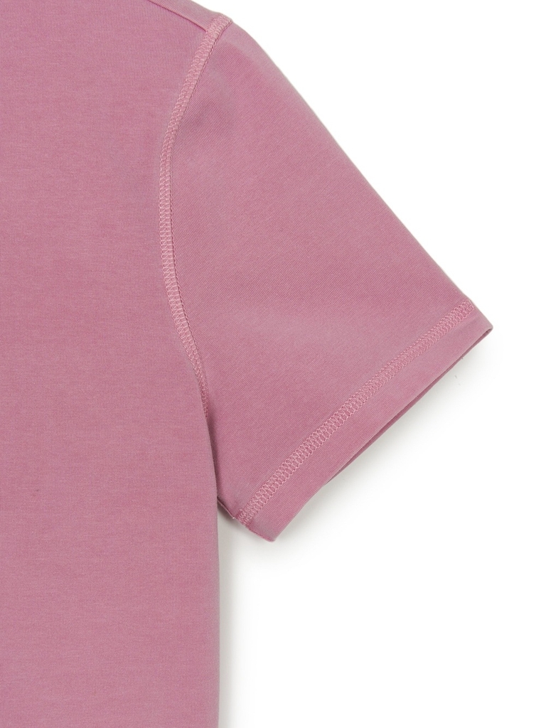 Áo Croptop MLB Women's Varsity Vintage Washed Graphic Crop Short Sleeve T-Shirt Boston Red Sox Pink