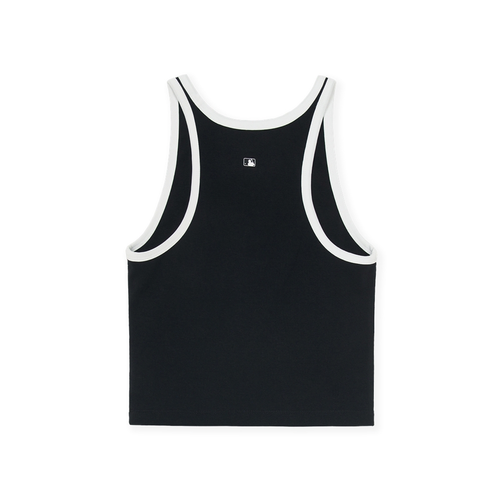 Áo Croptop MLB Women's Varsity Vintage Slim Crop Nashi T-Shirt New York Yankees Black