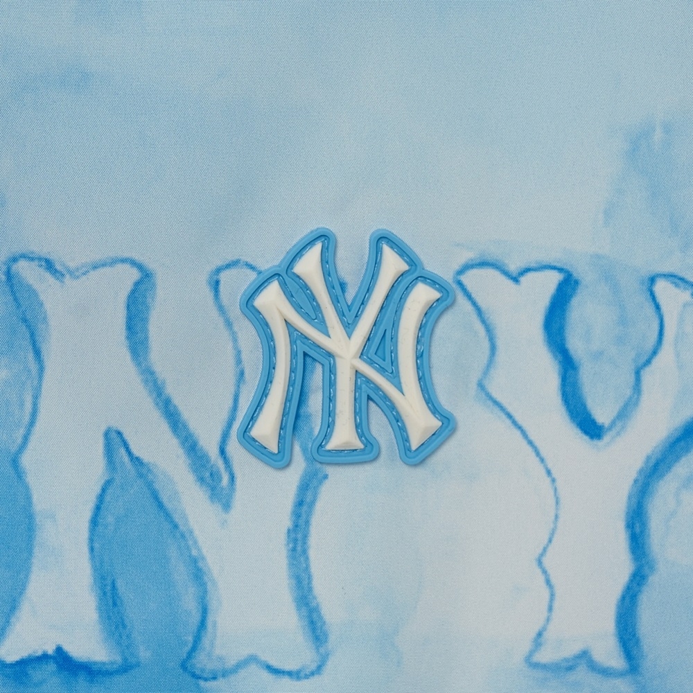Áo Khoác MLB Water Monogram Summer New York Yankees Aqua Blue