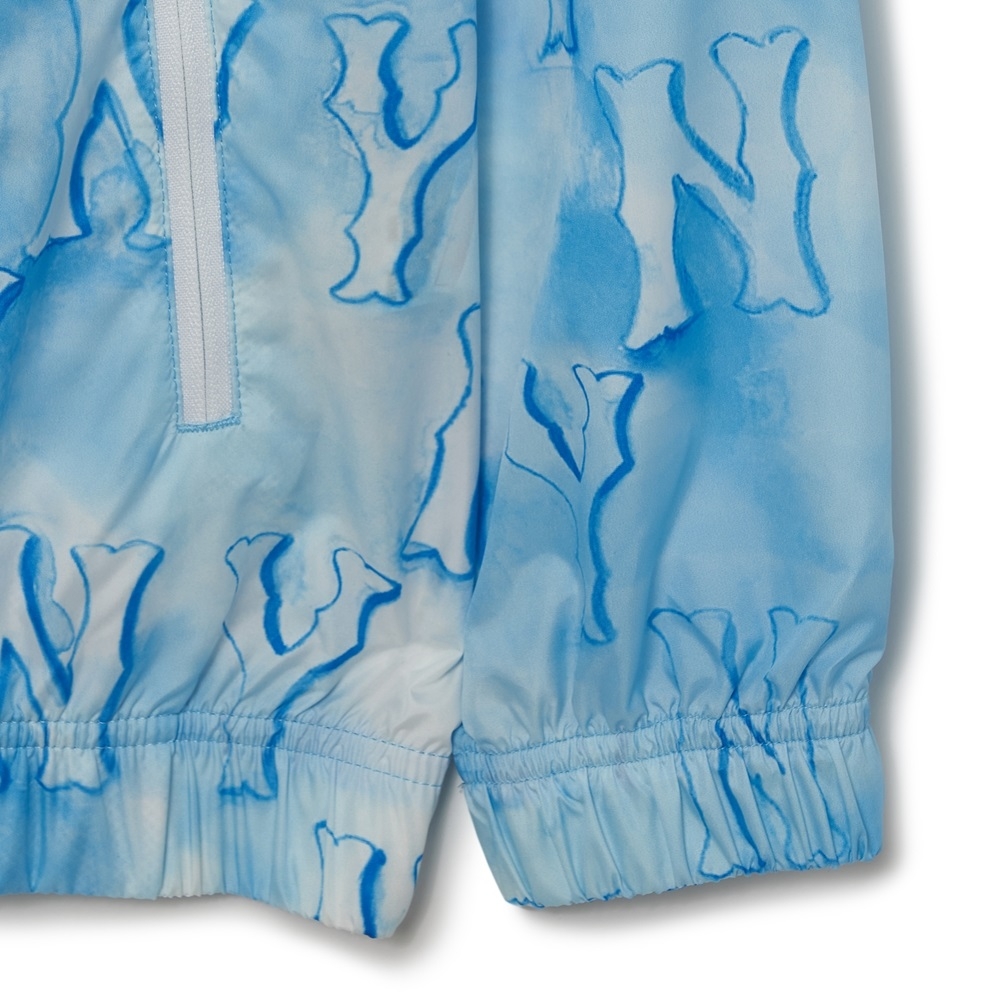 Áo Khoác MLB Water Monogram Summer New York Yankees Aqua Blue