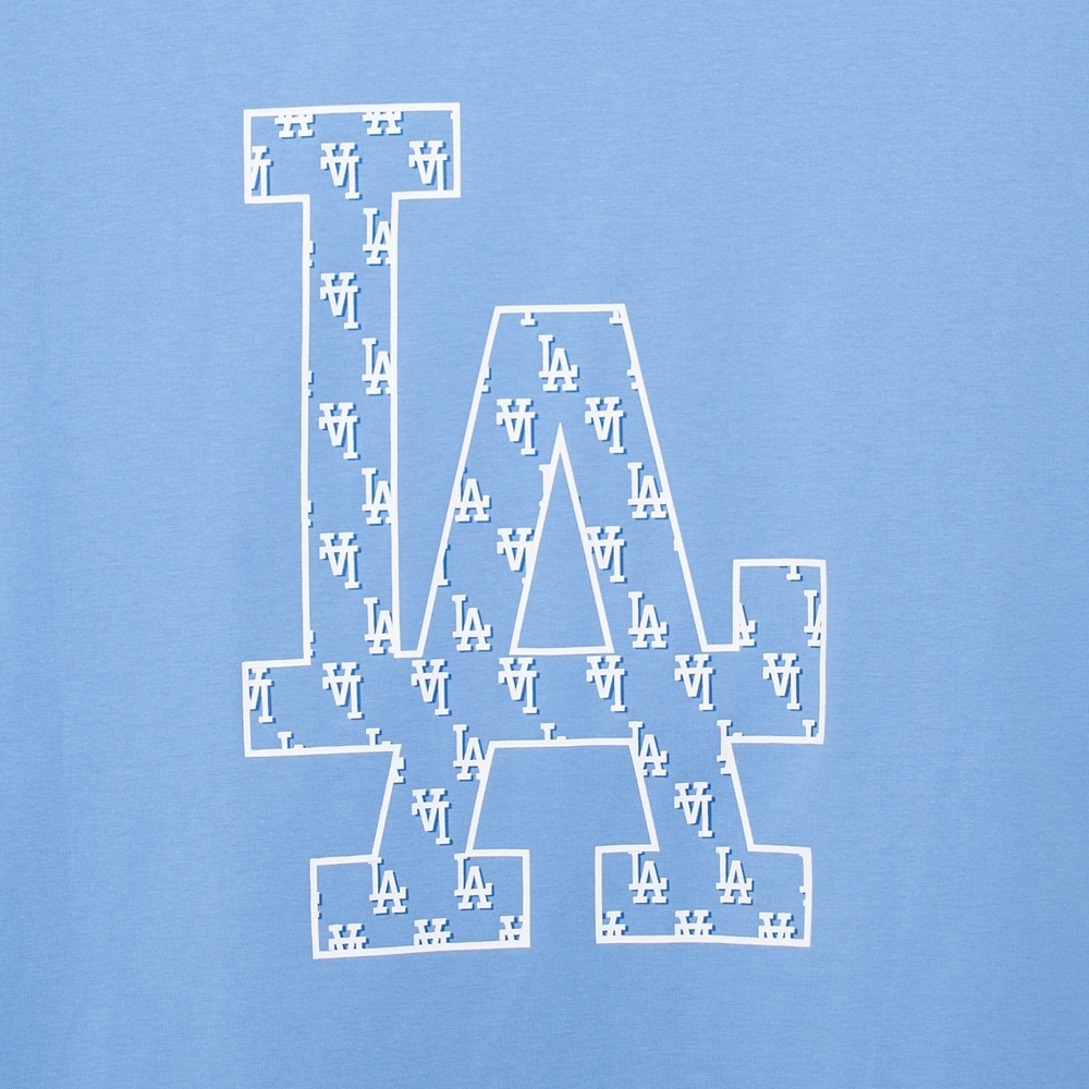 Áo Thun MLB Classic Monogram Big Logo Short Sleeve LA Dodgers L.Cobalt Blue