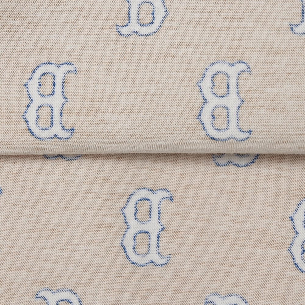 Áo Thun MLB Classic Monogram Front Panel Pattern Short Sleeve Boston Red Sox L.Sand