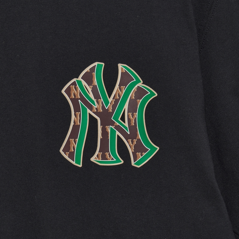 Áo Thun MLB Monotive Overfit Short Sleeve New York Yankees Black