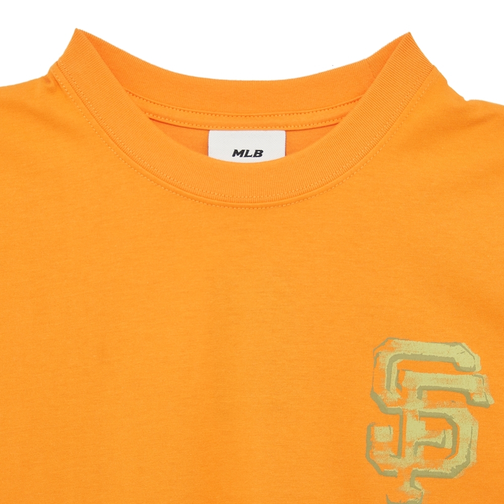 Áo Thun MLB Pop Art Graphic Overfit Short Sleeve San Francisco Giants Orange