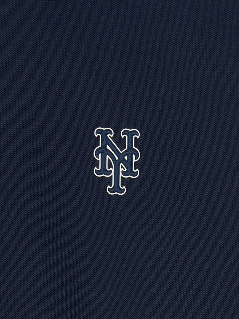 Áo Polo MLB Basic Cara Color Comfortable Fit Cara T-Shirt New York Mets Navy